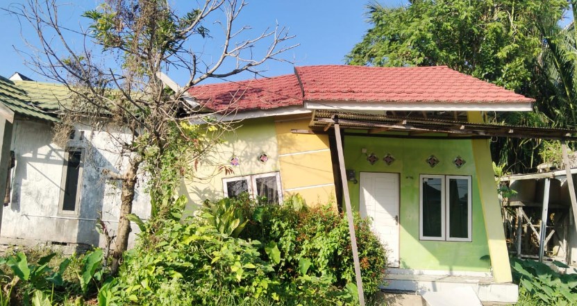 Satu Buah Rumah Warga di Berangas Timur Ambruk