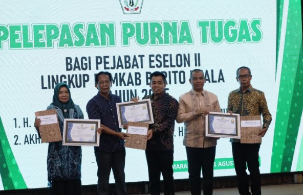 Wabup Batola Lepas Purna Tugas Pejabat Eselon II