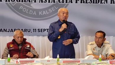 Muhidin Apresiasi Polda Kalsel Terkait Pengungkapan Besar Narkotika