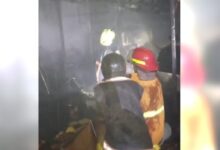Dapur Rumah di Gang Ali Terbakar