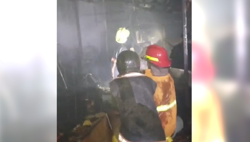 Dapur Rumah di Gang Ali Terbakar