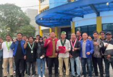 OKP ‘Serbu’ Gedung KNPI, Nyatakan Sikap Minta Musda Diulang