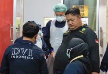 Tim DVI Bidokkes Polda Kalsel Mulai Proses Identifikasi
