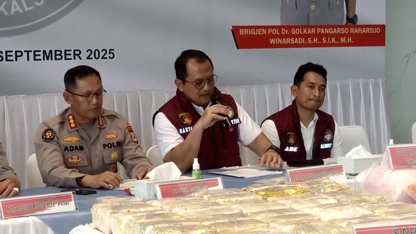 Polda Kalsel Ungkap Jaringan Narkoba Antar Negara
