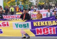 Ormas Gabungan se-Kalsel Ikut Turun Aksi