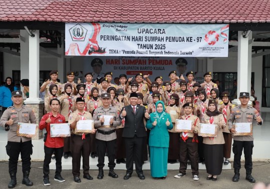 Bupati Barito Kuala Ajak Pemuda Terus Bergerak dan Bersatu Majukan Daerah