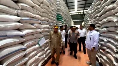 Gubernur dan Kapolda Kalsel Sidak Gudang Bulog