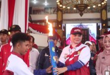 Banjarmasin Salah Satu Titik Singgah Api Obor Porprov XII 2025