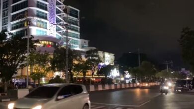 PJU di Kawasan Ahmad Yani Padam