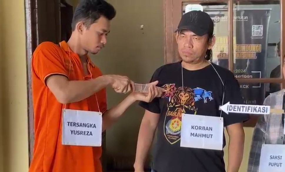 Polisi Gelar Rekonstruksi Pembunuhan Akibat Cemburu