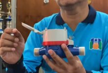 meter PAM Bandarmasih