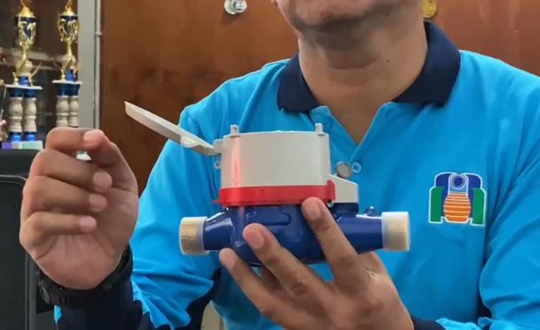 meter PAM Bandarmasih
