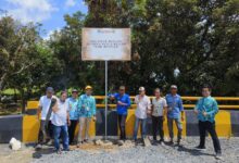 DPPM Program PM-BEM UNISM Hibahkan Alat Mitigasi Bencana ke Desa Lok Buntar