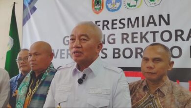 Gubernur Kalsel Resmikan Gedung Rektorat Universitas Borneo Lestari