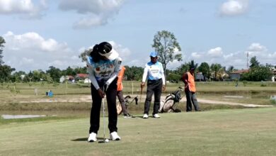 Hari Pertama Cabor Golf Pertandingkan Nomor “Mix Foursome” Selesaikan 18 Hole