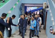 Hasnur Tinjau Pelaksanaan Kejurnas Tenis Meja 2025 di Banjarmasin