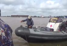 Lanal Banjarmasin Lakukan Latihan SAR Gabungan