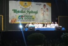 Puluhan Komunitas se-Kalsel Ikuti Semarak Maulid Habsyi Partai Golkar