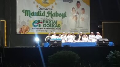Puluhan Komunitas se-Kalsel Ikuti Semarak Maulid Habsyi Partai Golkar