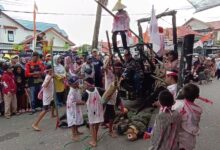 Teatrikal Pejuang Kemerdekaan Warnai “Banjarbaru Street Art Festival”