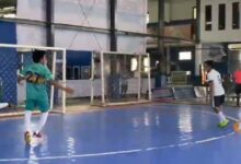 Tim Wartawan Ramaikan Turnamen Futsal PWI-Adaro 2025