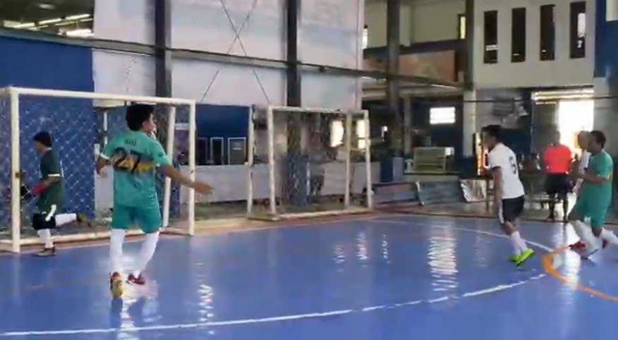 Tim Wartawan Ramaikan Turnamen Futsal PWI-Adaro 2025