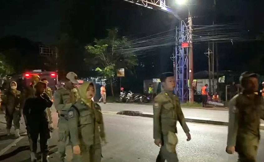 Satpol PP Banjarmasin reklame