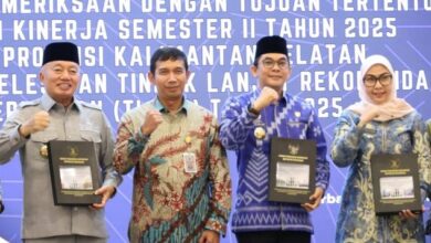 Bupati Tanah Bumbu Terima LHP Kepatuhan dan Kinerja Semester II Tahun 2025