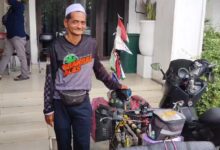 Fahmi “Gowes” Sepeda 17 Hari dari Betawi Menuju Sekumpul