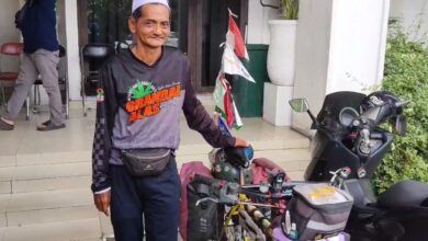 Fahmi “Gowes” Sepeda 17 Hari dari Betawi Menuju Sekumpul