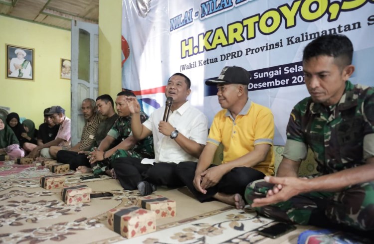 Kompak Gotong-Royong, Kartoyo Apresiasi Warga Desa Pandulangan