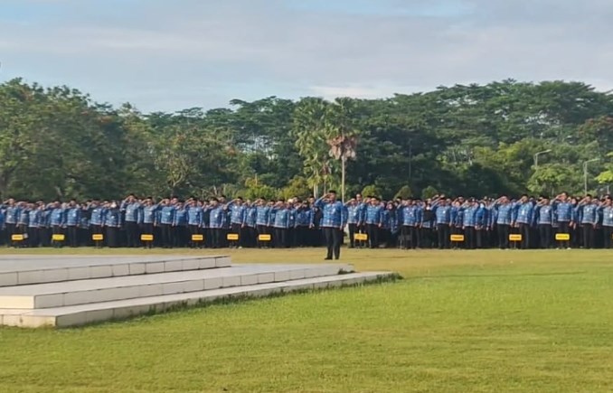 Pemprov Kalsel Gelar Upacara Peringatan HUT Korpri ke-54