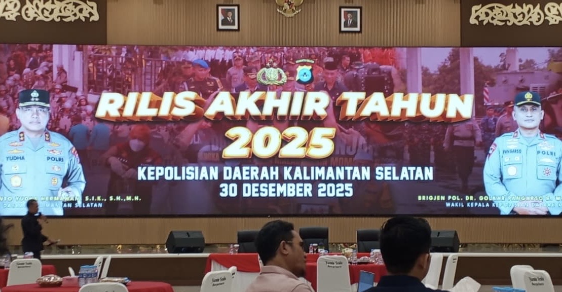 2025, Sebanyak 5.538 Kasus Kejahatan Terjadi di Kalsel
