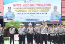 Satlantas Polresta Banjarmasin ‘Bukukan’ 1500 Pelanggaran Selama Operasi Zebra Intan