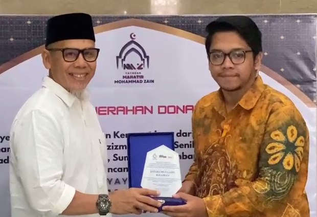 Yayasan Mahatir Mohammad Zain Salurkan Bantuan Peduli Bencana