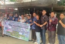 APKLINDO Salurkan Bantuan ke Korban Banjir Kecamatan Tebing Tinggi Balangan