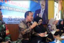 H. Jahrian Soroti Infrastruktur Jalan Tani di Desa Tabukan Raya