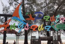 Pantai Angsana Tetap Menjadi Tujuan Liburan Warga Tanbu