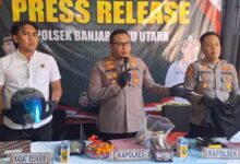 Polres Banjarbaru Amankan Tersangka “Begal Payudara”