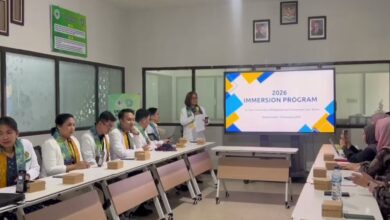 UNISM Ajak Mahasiswa St. Paul University Philippines Pengabdian Masyarakat ke Panti Werdha Banjarbaru