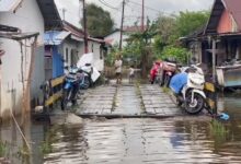 Warga Sungai Lulut Dalam Minta Jembatan Simpang Limau Ditinggikan