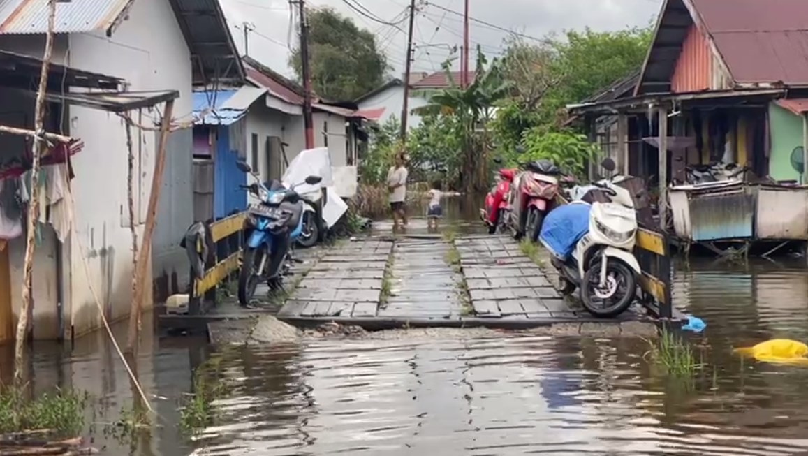 Warga Sungai Lulut Dalam Minta Jembatan Simpang Limau Ditinggikan