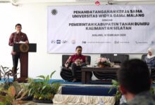 Bupati Andi Rudi Latif Teken Kerja Sama dengan Universitas Widya Gama Malang, Perkuat Pembangunan Berbasis Riset