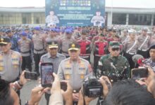 Kapolda Kalsel Pimpin Apel Siaga Pengamanan Ramadhan 1447 H