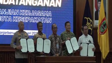 Menteri Hukum RI Supratman Andi Agtas Resmikan Posbankum di Kalsel