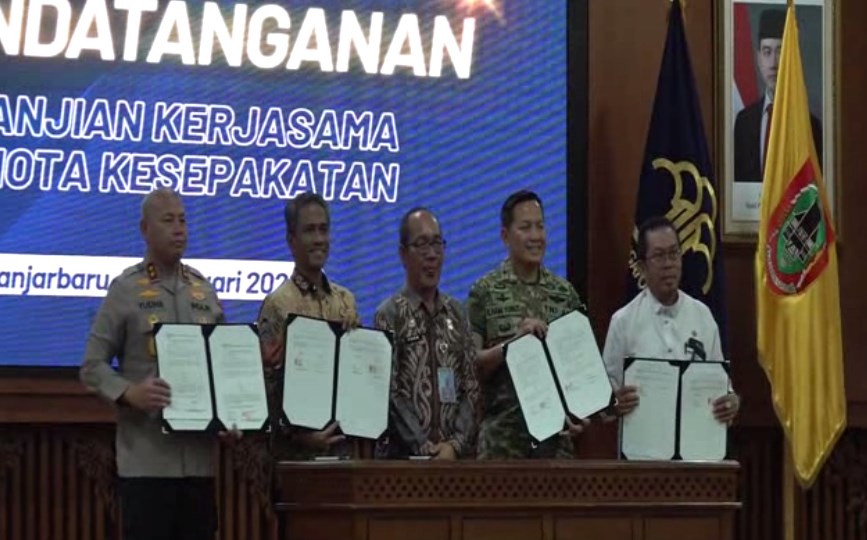 Menteri Hukum RI Supratman Andi Agtas Resmikan Posbankum di Kalsel