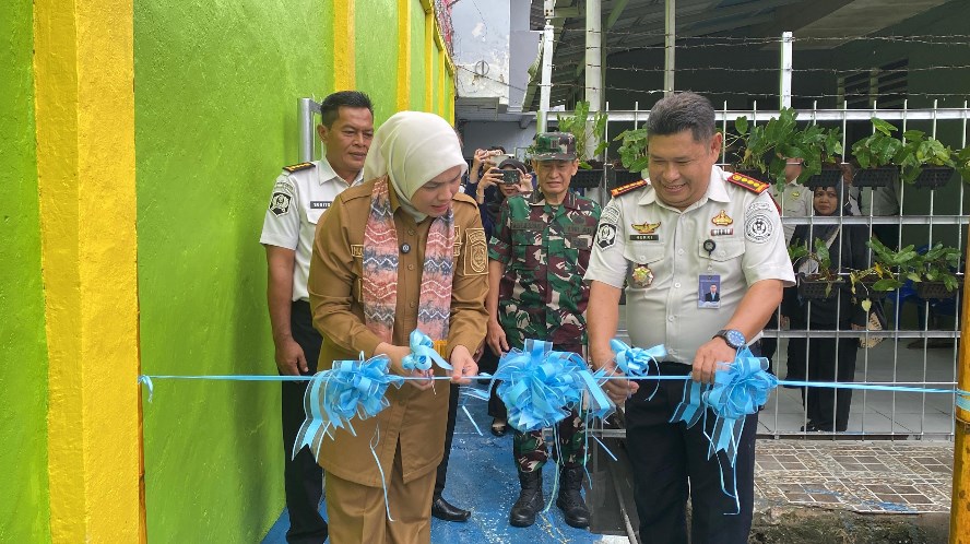 Perkuat Pembinaan Kemandirian WBP, Lapas Kelas II A Banjarmasin Resmikan SAE 2