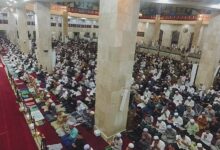 Ribuan Jemaah Padati Masjid Raya Sabilal Muhtadin di Tarawih Perdana