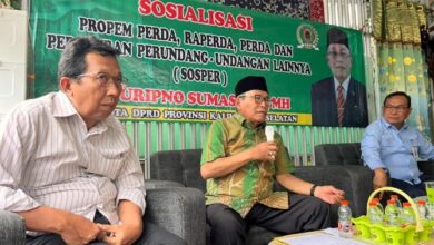 Wakil Ketua Komisi II DPRD Kalsel dari Fraksi PKB, Suripno Sumas