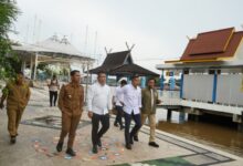 Wali Kota Percepat Penataan Siring Sungai Martapura Depan Balai Kota